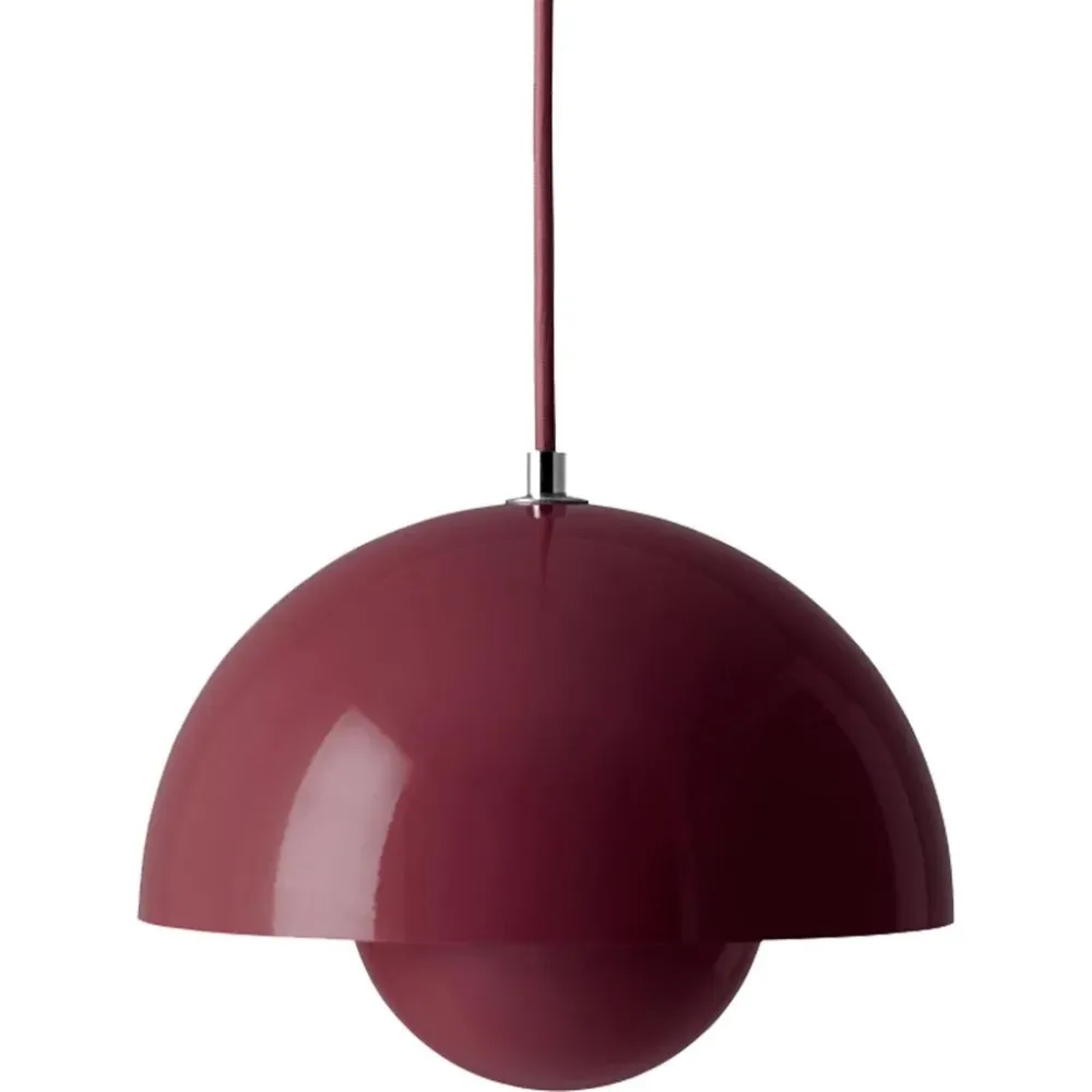 FLOWERPOT VP1 PENDEL EBONY PLUM