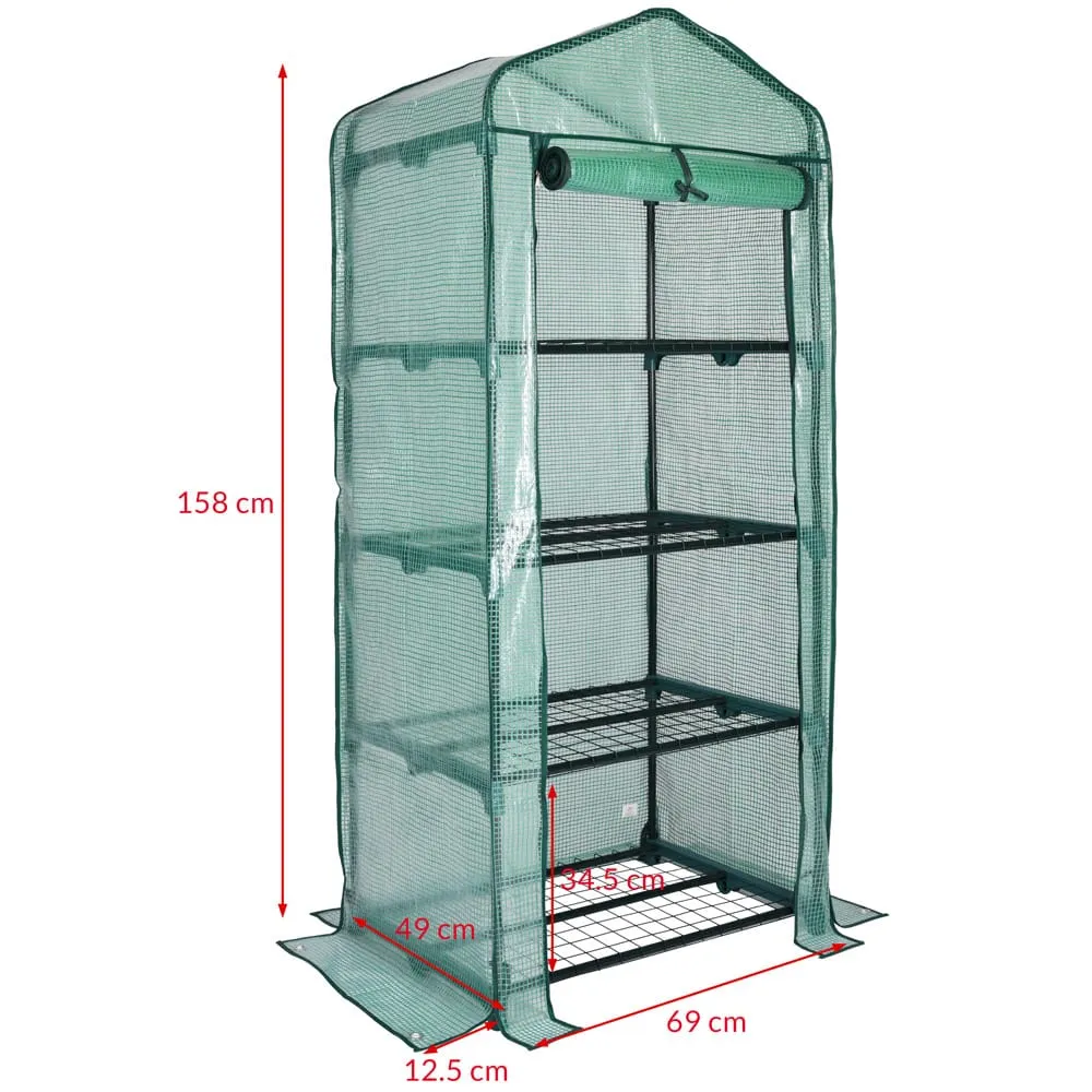 Folie drivhus 158x49x69 cm