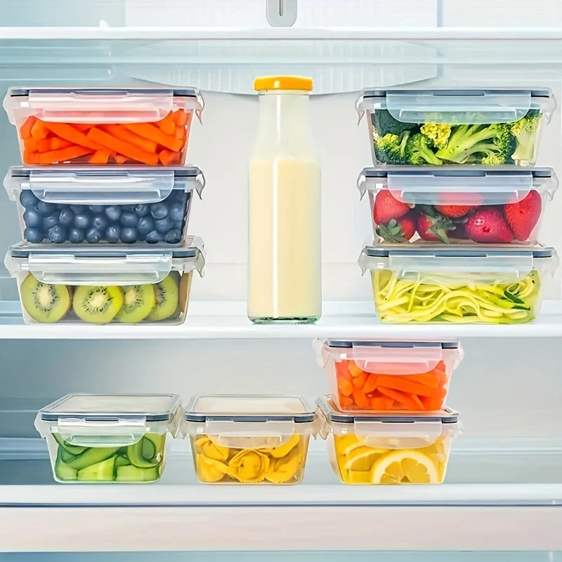 Food Storage Container Set | 24-Piece Leak-Proof System