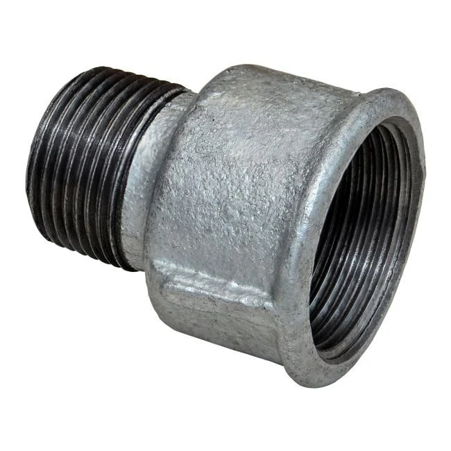 Galvaniseret reduktionsforlængelse ErE 3/4" x 1/2"