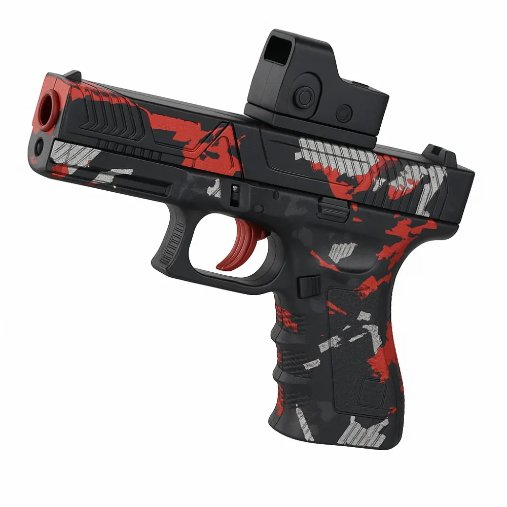 Gel Blaster Pistol inkl. gelkugler Made USA Roed