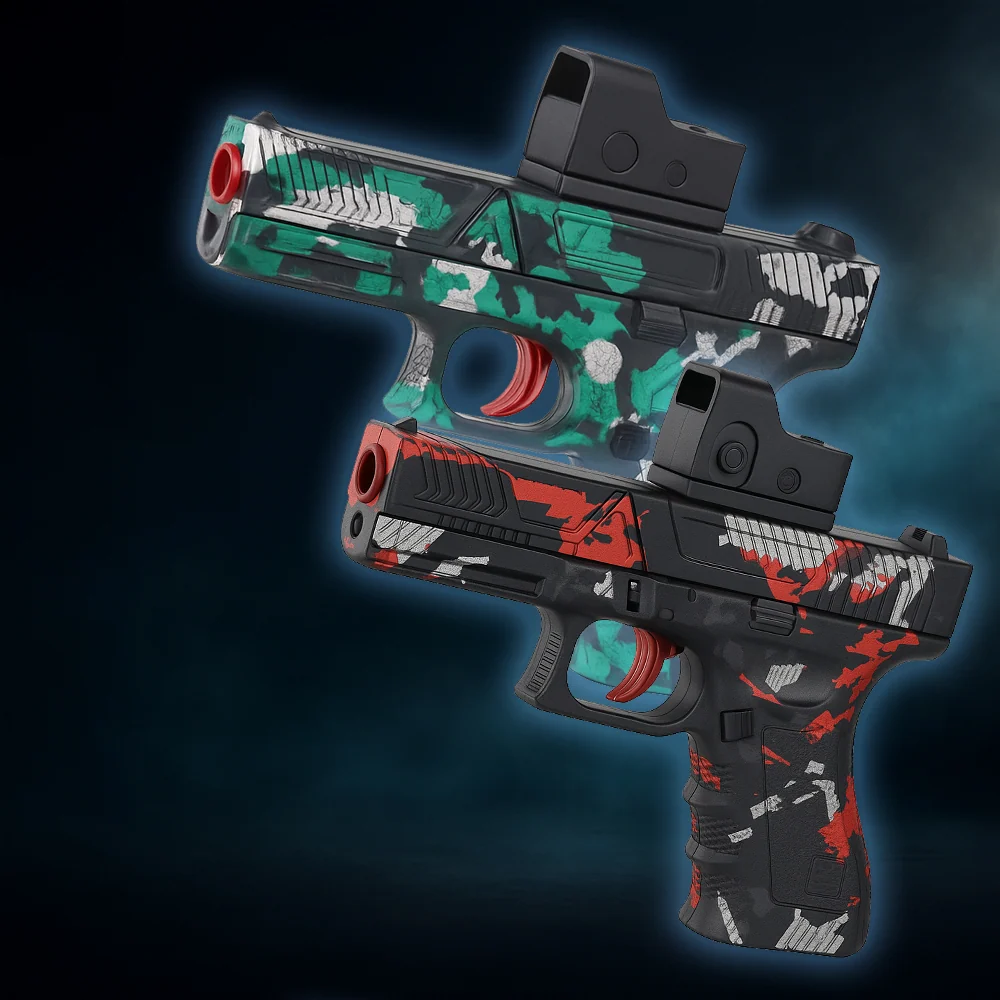 Gel Blaster Pistol inkl. gelkugler Made USA Roed