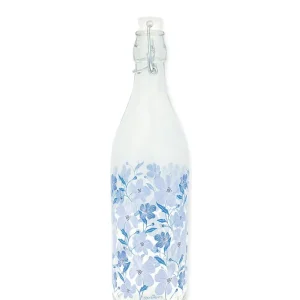 Glasflaske Laerke ivory