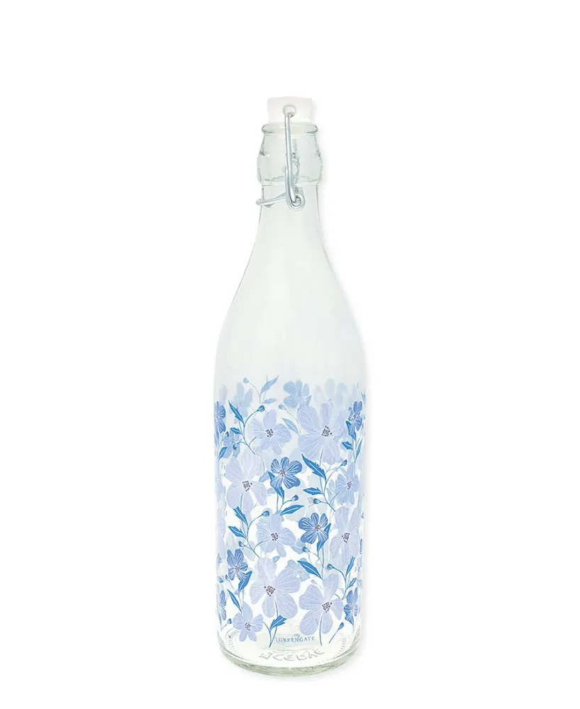 Glasflaske Laerke ivory