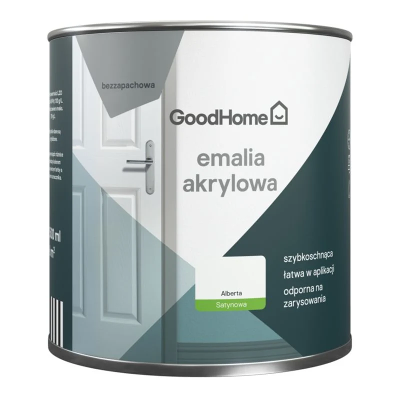 GoodHome Alberta akryl-emalje, pletresistent, 0,5 l 3-Year Service Plan