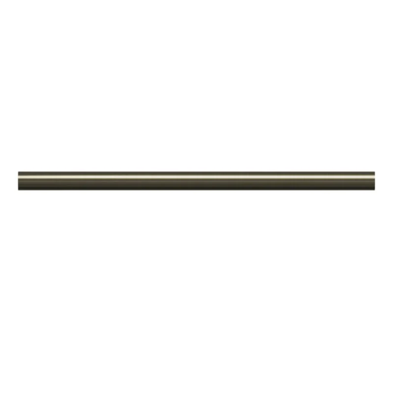 GoodHome Antiki enkelt gardinstang 19 mm 160 cm kugle guld