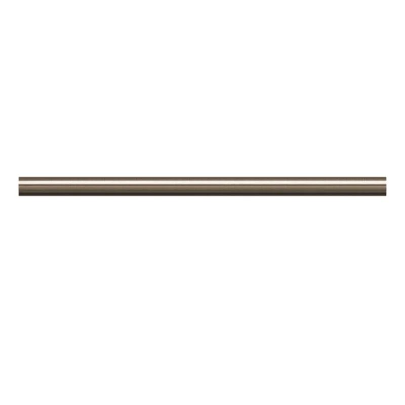 GoodHome Antiki enkelt gardinstang 19 mm 160 cm med guld afslutning