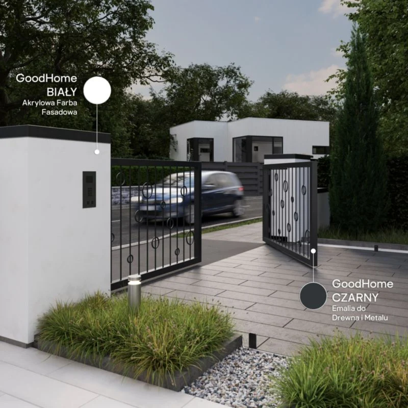 GoodHome antikorrosionsmaling satin midnight 0,75 l