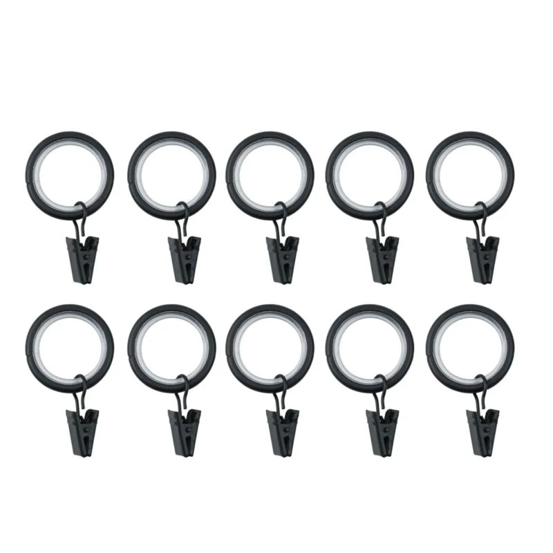GoodHome Araxos sæt med ringe og klemmer 16/19 mm