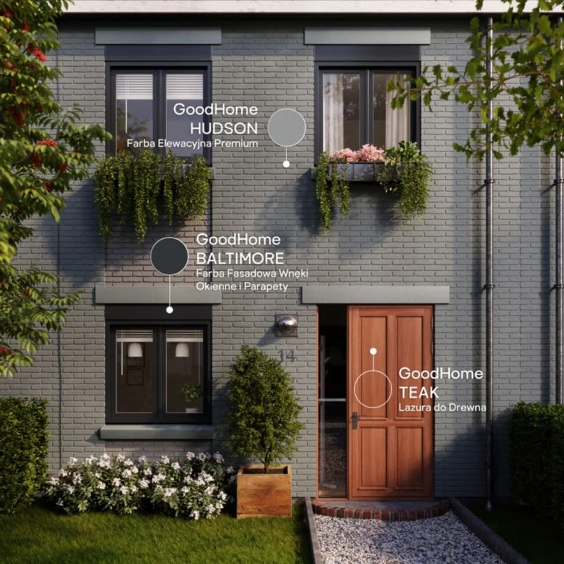 GoodHome Choice Hudson facadefarve 10 l