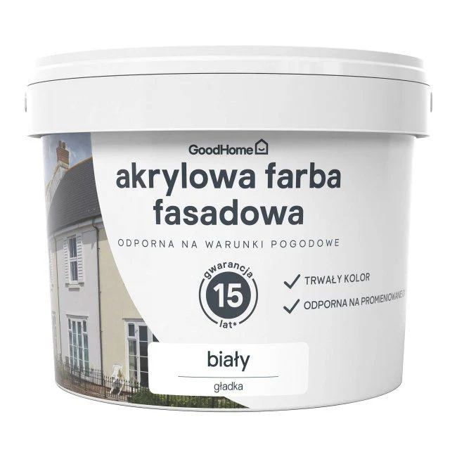 GoodHome facadefarve ivory 10 l