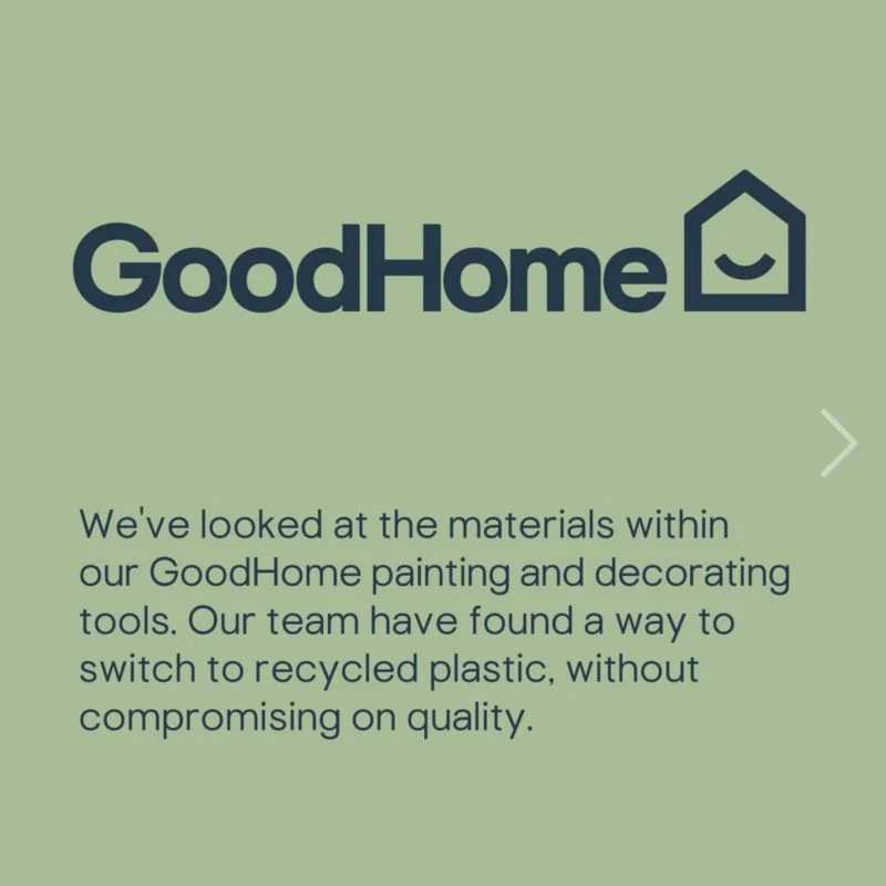 GoodHome flad pensel til træ 80 mm