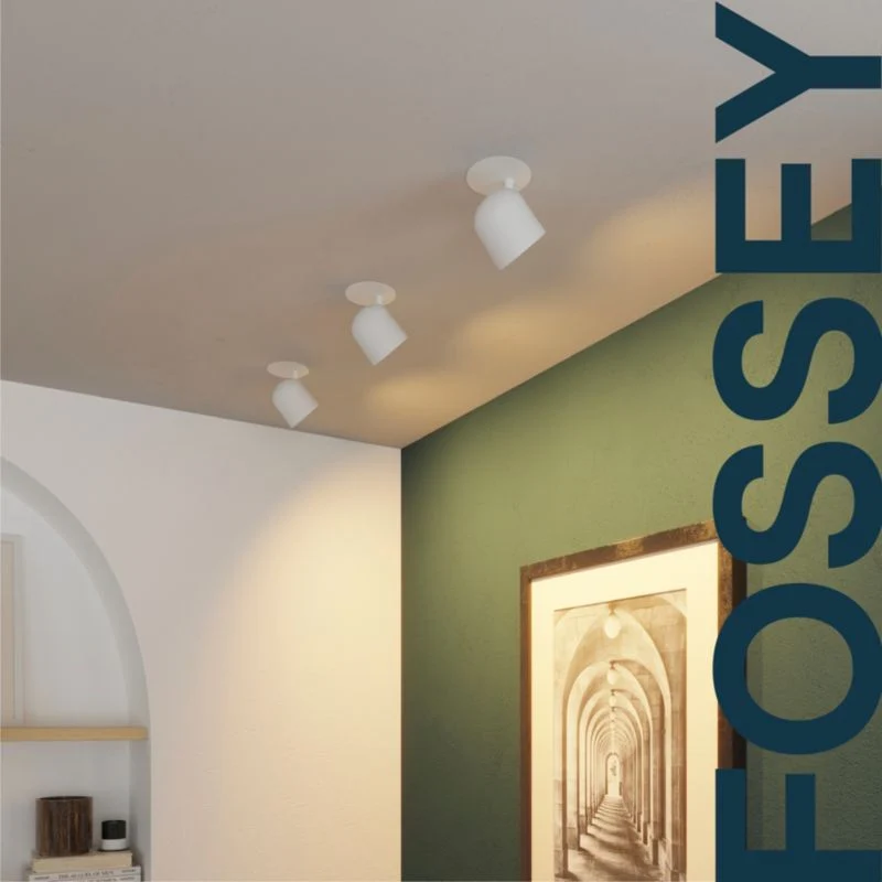 GoodHome Fossey GU10 indbygningsspot i ivory