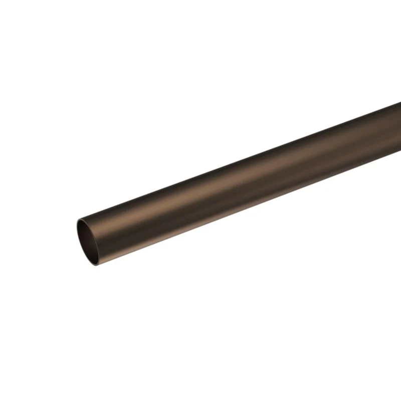 GoodHome Kozani gardinstang 19 mm 240 cm brun