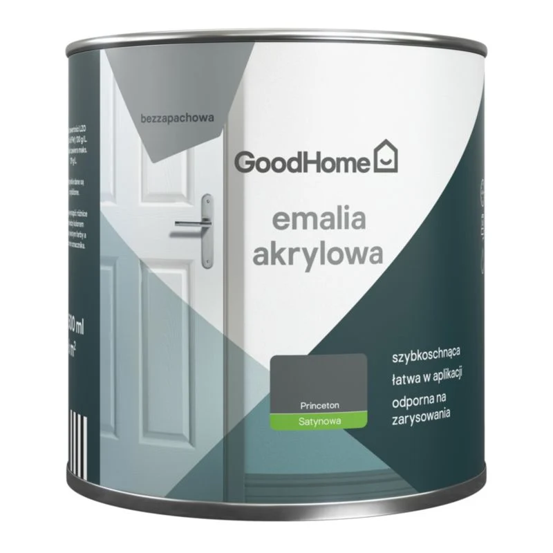 GoodHome Princeton akryl-emalje, pletresistent, 0,5 l