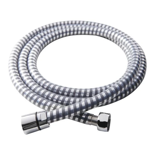 GoodHome PVC bruserslange 1,75 m i sølv