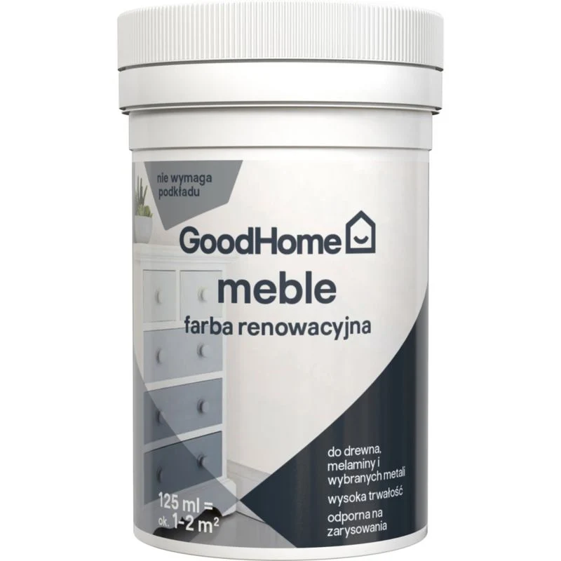 GoodHome Reno renoveringsmaling til møbler pearl satin 125 ml