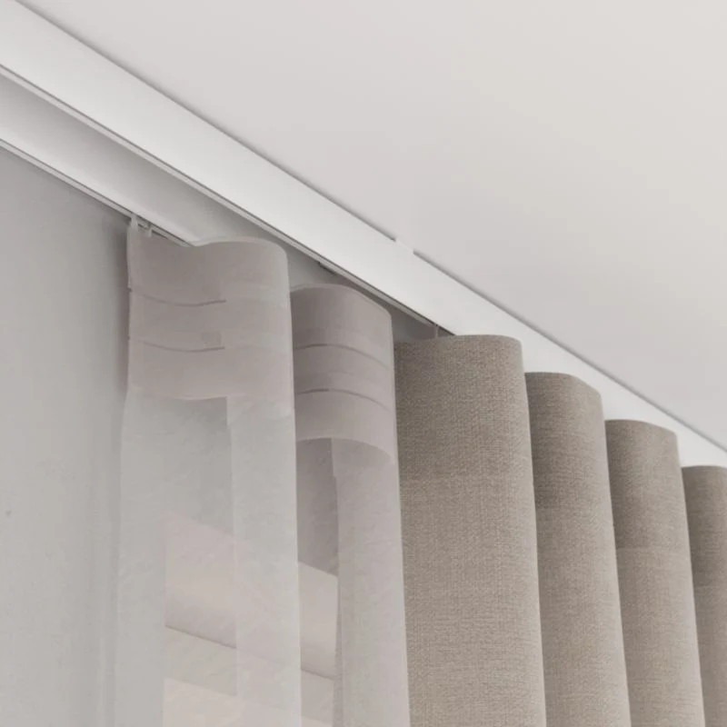 GoodHome Trikala flad profil kridt 240 cm