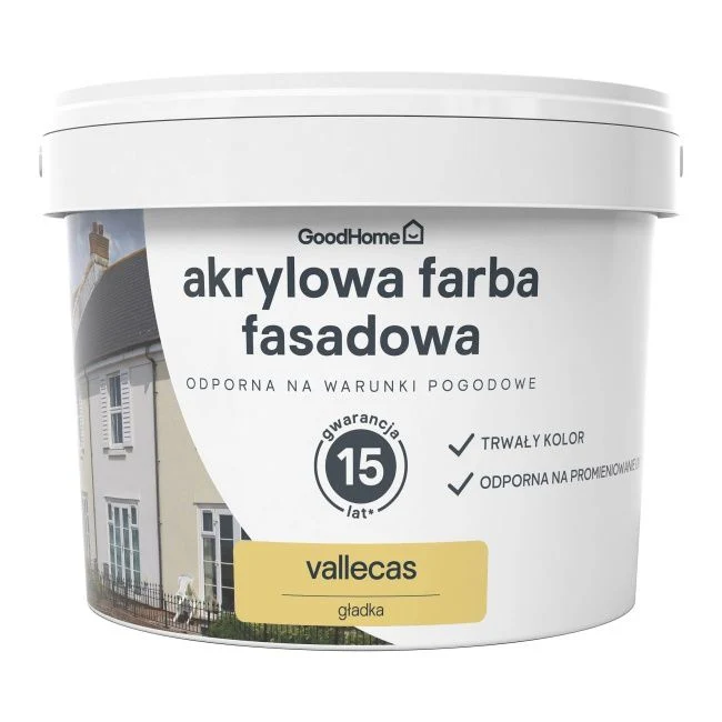 GoodHome Vallecas facadefarve 10 l Easy Installation