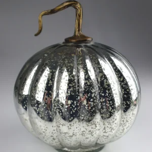 Græskar i sølv Glas 20x24