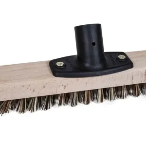 Gulvskrubbe, træ m.socket uden gevind 40 cm.