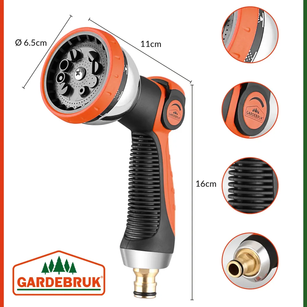 Haveslange orange 15m pliable