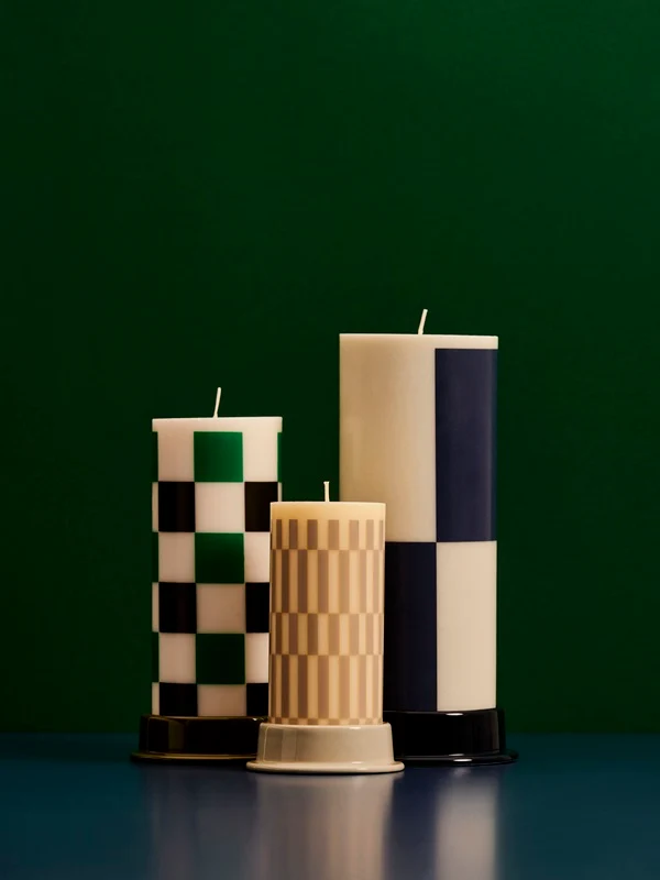 HAY Column Bloklys Lille - Cream & Sand Electricians