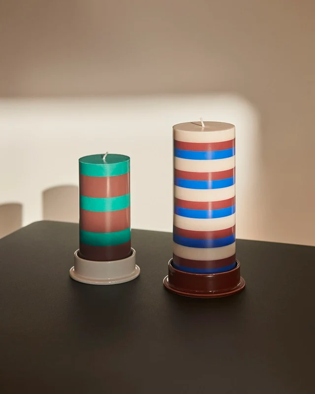 HAY Column Bloklys Lille - Cream & Sand Electricians