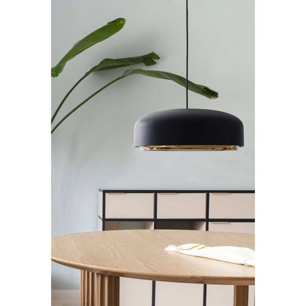 Hazel Medium black Ø 40 x 16 cm Pendel