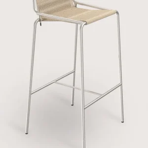 Heavy Duty Noel Bar Chair H77 Black