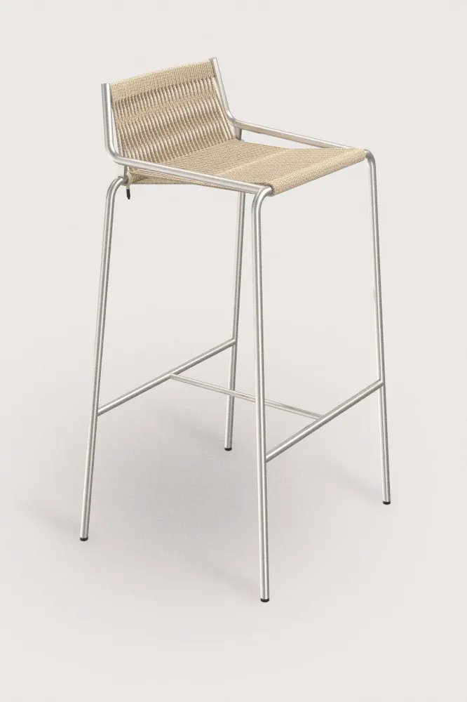 Heavy Duty Noel Bar Chair H77 Black