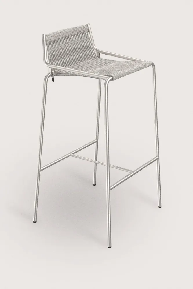 Heavy Duty Noel Bar Chair H77 Black