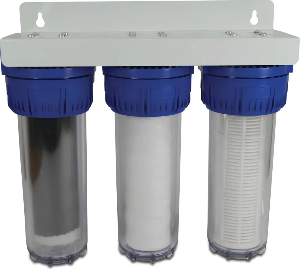 Heavy Duty Vandfiltreringssystem Triplex