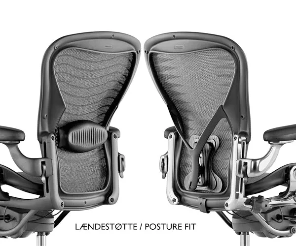 Herman Miller Aeron Skinnende