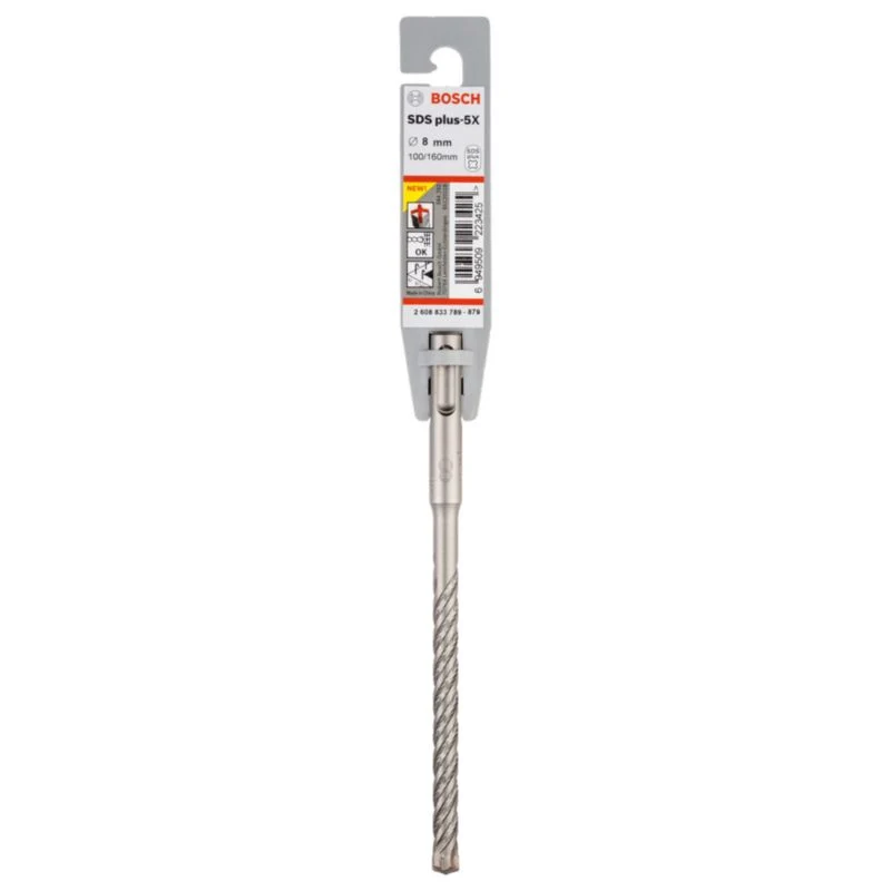 High Precision Bosch Kommerciel SDS+ bor 8 x 100 x 160 mm