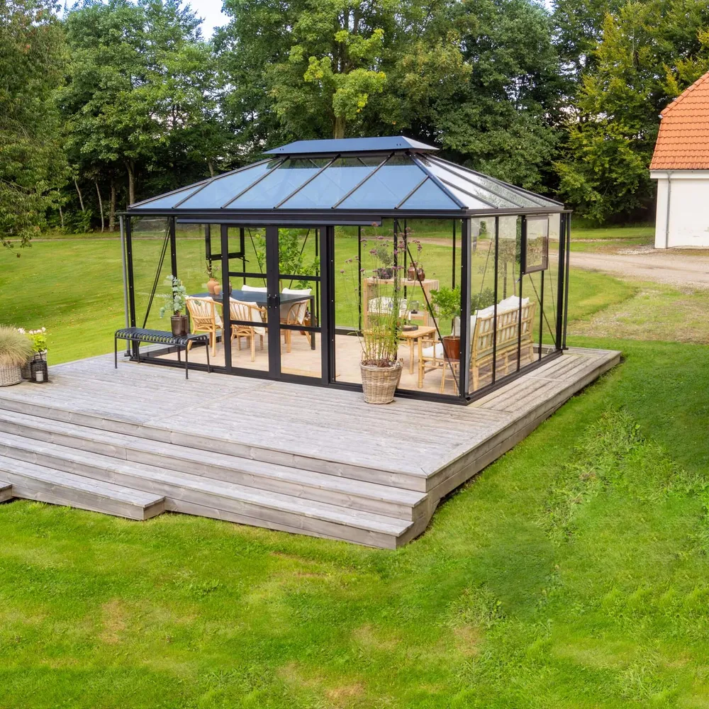 High Precision Drivhus Royale Cube 14.5 m²