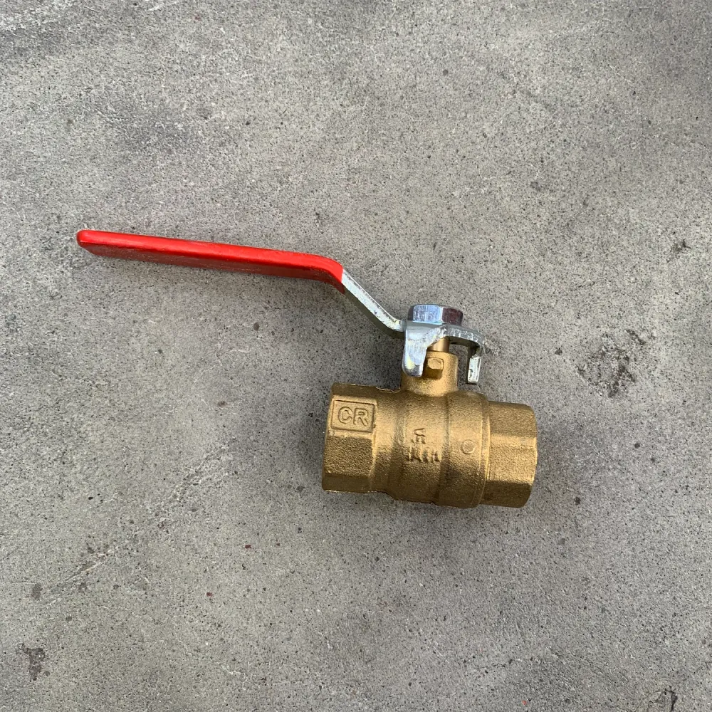 High Precision 1/2" kuglehane med L-greb mu/mu