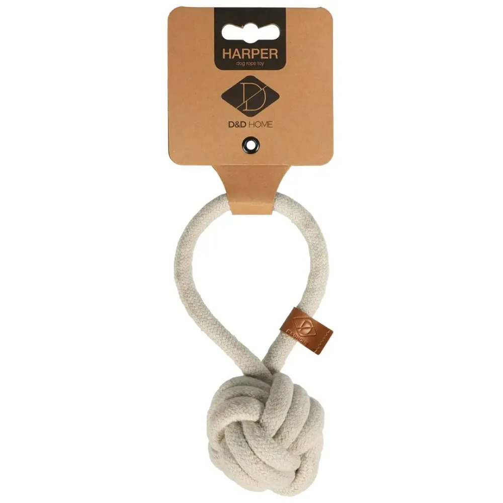D&D Home Harper Ball Reblegetøj Natur - 20V Small
