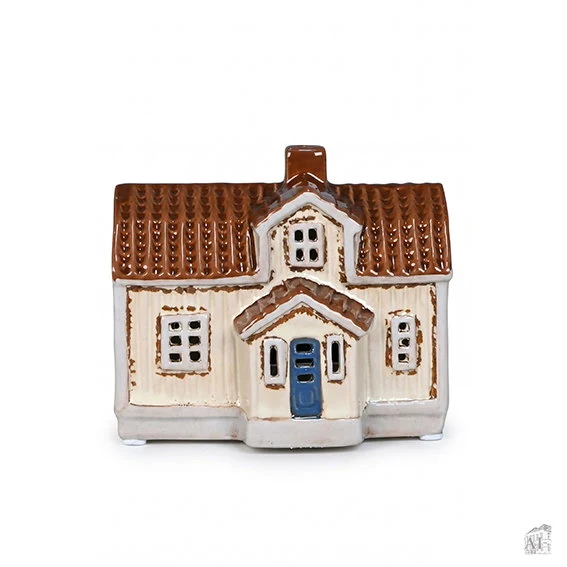 Hvidt hus til fyrfadslys DIY Projects