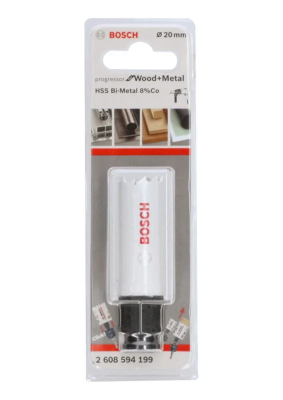 Impact Ready Bosch bimetal hulsave 20 mm