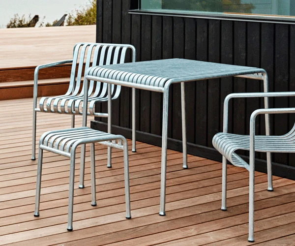 Impact Ready HAY Palissade Stool - Galvaniseret