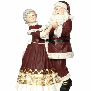 Indendørs juledekoration Nisse dans 16x12x25 cm