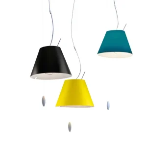 Industrial Strength Constanzina Pendel luce plan White