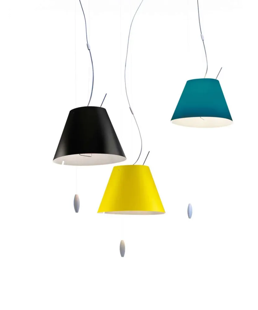 Industrial Strength Constanzina Pendel luce plan White