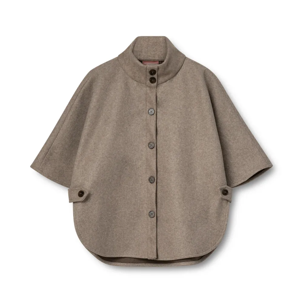 Industrial Strength KPHISLA PONCHO Beige