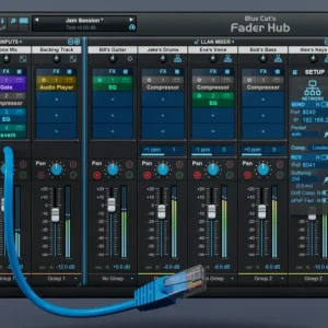 Industrial Strength Sapphire Cat Fader Hub