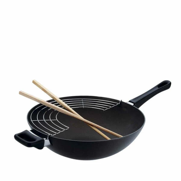 Industrial Strength Scanpan vintage wok 32 cm