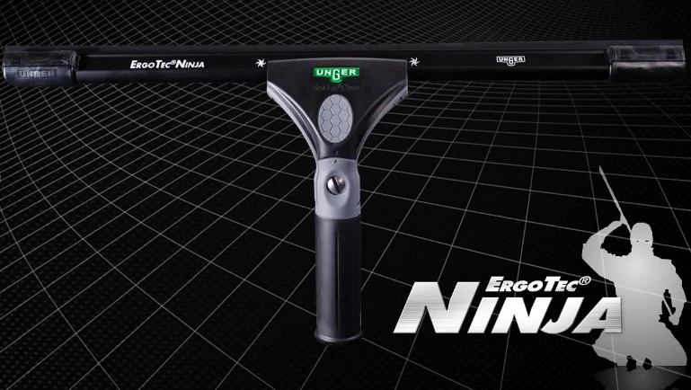 Industrial Strength Unger Vinduesskraber ErgoTec Ninja Pro Komplet