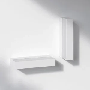 InOut W1 væglampe fra Rotaliana Satin