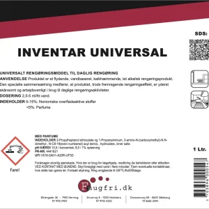 Inventar universal rengøringsmiddel DIY Projects